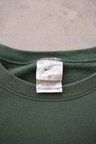Nike Green Embroidered Swoosh Crewneck — 2000s (XXL) - Retrospective Store