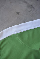 Nike Green & White Embroidered Spellout Crewneck — 2000s (S/M) - Retrospective Store