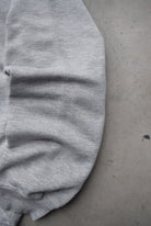 Nike Grey Embroidered Spellout Crewneck — 1990s (L) - Retrospective Store