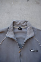Nike Grey Embroidered Spellout Jacket — 2000s (M/L) - Retrospective Store