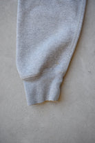 Nike Grey Embroidered Swoosh Crewneck — 2000s (M) - Retrospective Store