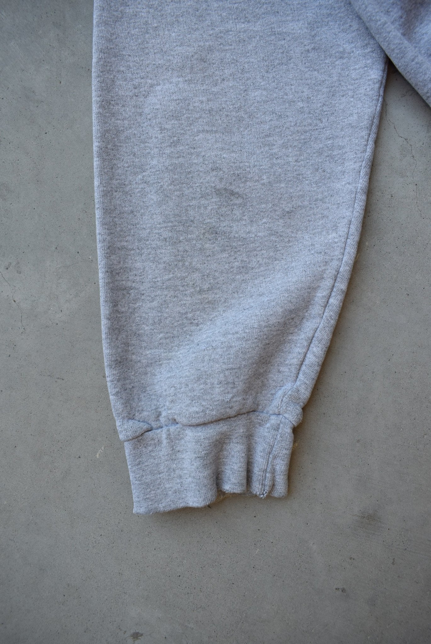 Nike Grey Embroidered Swoosh Crewneck — 2000s (S/M) - Retrospective Store