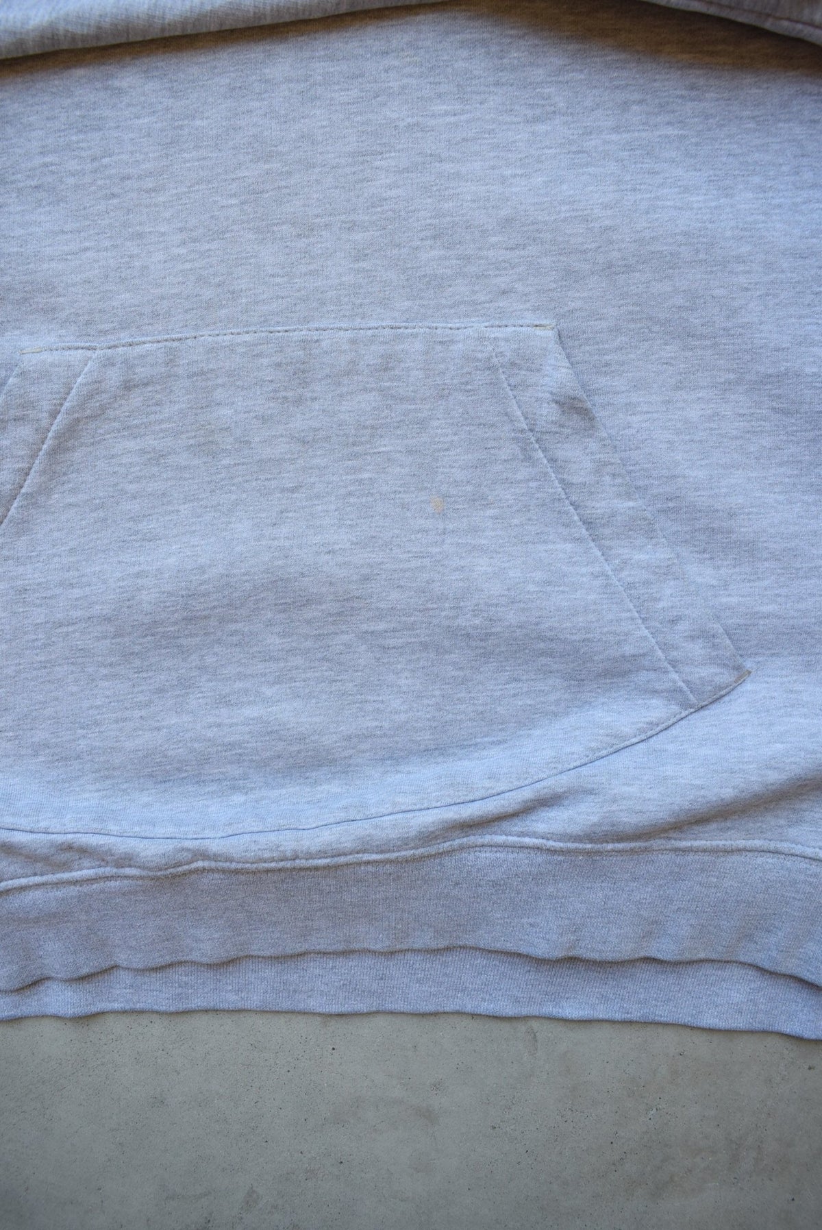 Nike Grey Embroidered Swoosh Hoodie — 2000s (XL) - Retrospective Store