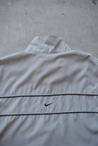 Nike Grey Embroidered Swoosh Jacket — 2000s (XXL) - Retrospective Store