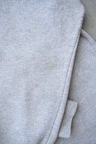 Nike Grey Embroidered Swoosh Quarter Zip — 1990s (S/M) - Retrospective Store