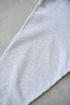Nike Grey Embroidered Swoosh Quarter Zip — 1990s (S/M) - Retrospective Store