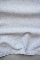 Nike Grey Embroidered Swoosh Quarter Zip — 1990s (S/M) - Retrospective Store
