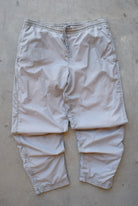 Nike Grey Embroidered Swoosh Track Pants — 2000s (XL/XXL) - Retrospective Store