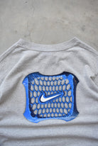Nike Grey Long Sleeve Spellout Tee — 2000s (S) - Retrospective Store
