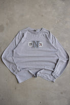 Nike Grey Long Sleeve Spellout Tee — 2000s (XL) - Retrospective Store