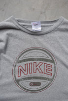 Nike Grey Spellout Tee — 1990s (XL) - Retrospective Store