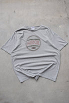 Nike Grey Spellout Tee — 1990s (XL) - Retrospective Store