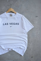 Nike Las Vegas White Graphic Tee — 2000s (M) - Retrospective Store