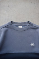 Nike Navy Embroidered Spellout Crewneck — 2000s (M) - Retrospective Store