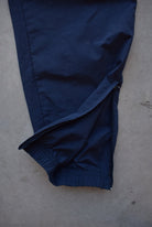 Nike Navy Embroidered Swoosh Track Pants — 2000s (M) - Retrospective Store