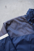 Nike Navy Heavyweight Embroidered Swoosh Jacket — 1990s (L/XL) - Retrospective Store
