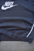 Nike Navy & Red Embroidered Spellout Hoodie — 2000s (M/L) - Retrospective Store