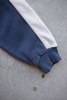 Nike Navy & White Embroidered Spellout Hoodie — 2000s (S) - Retrospective Store