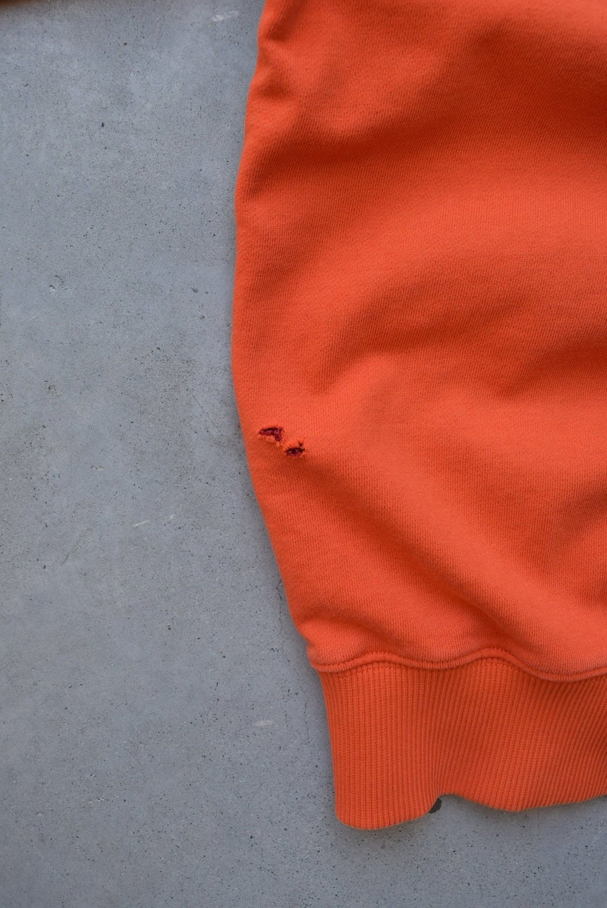 Nike Orange Embroidered Spellout Crewneck — 2000s (L/XL) - Retrospective Store