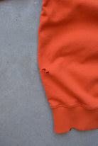 Nike Orange Embroidered Spellout Crewneck — 2000s (L/XL) - Retrospective Store
