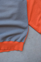 Nike Orange Embroidered Spellout Crewneck — 2000s (L/XL) - Retrospective Store