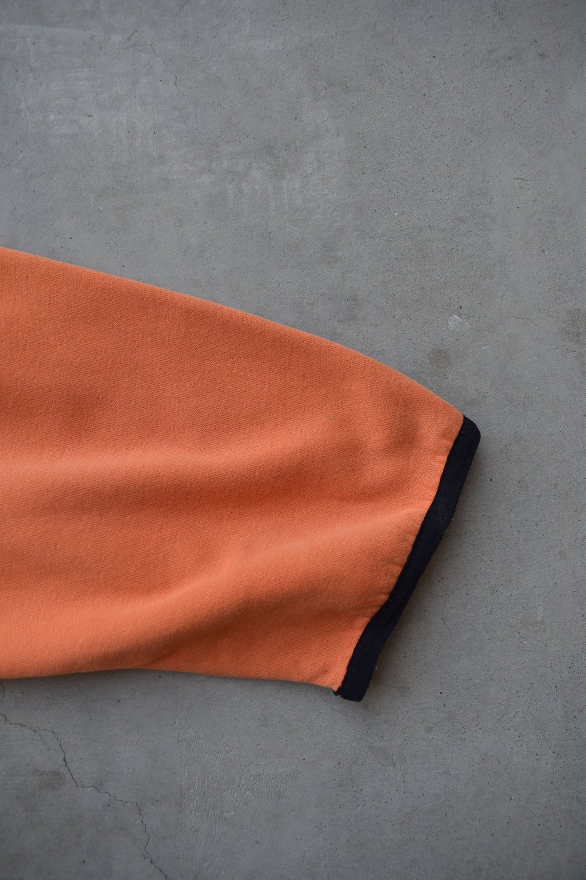 Nike Orange Embroidered Spellout Quarter Zip — 1990s (XXL/3XL) - Retrospective Store