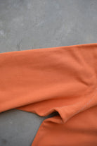 Nike Orange Embroidered Spellout Quarter Zip — 1990s (XXL/3XL) - Retrospective Store