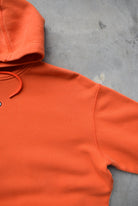 Nike Orange Embroidered Swoosh Hoodie — 2000s (S) - Retrospective Store
