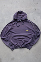 Nike Purple Embroidered Spellout Hoodie — 1990s (XL) - Retrospective Store