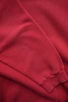 Nike Red Embroidered Centre Swoosh Hoodie — 1990s (M) - Retrospective Store