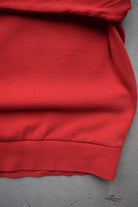 Nike Red Embroidered Spellout Crewneck — 2000s (M) - Retrospective Store