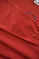 Nike Red Embroidered Swoosh Crewneck — 1990s (L) - Retrospective Store