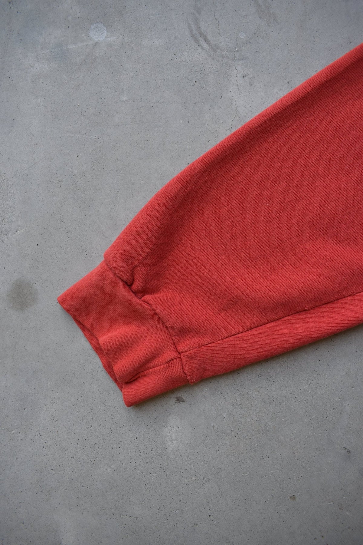 Nike Red Embroidered Swoosh Crewneck — 1990s (L) - Retrospective Store
