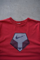 Nike Red Swoosh Tee — 2000s (XL) - Retrospective Store