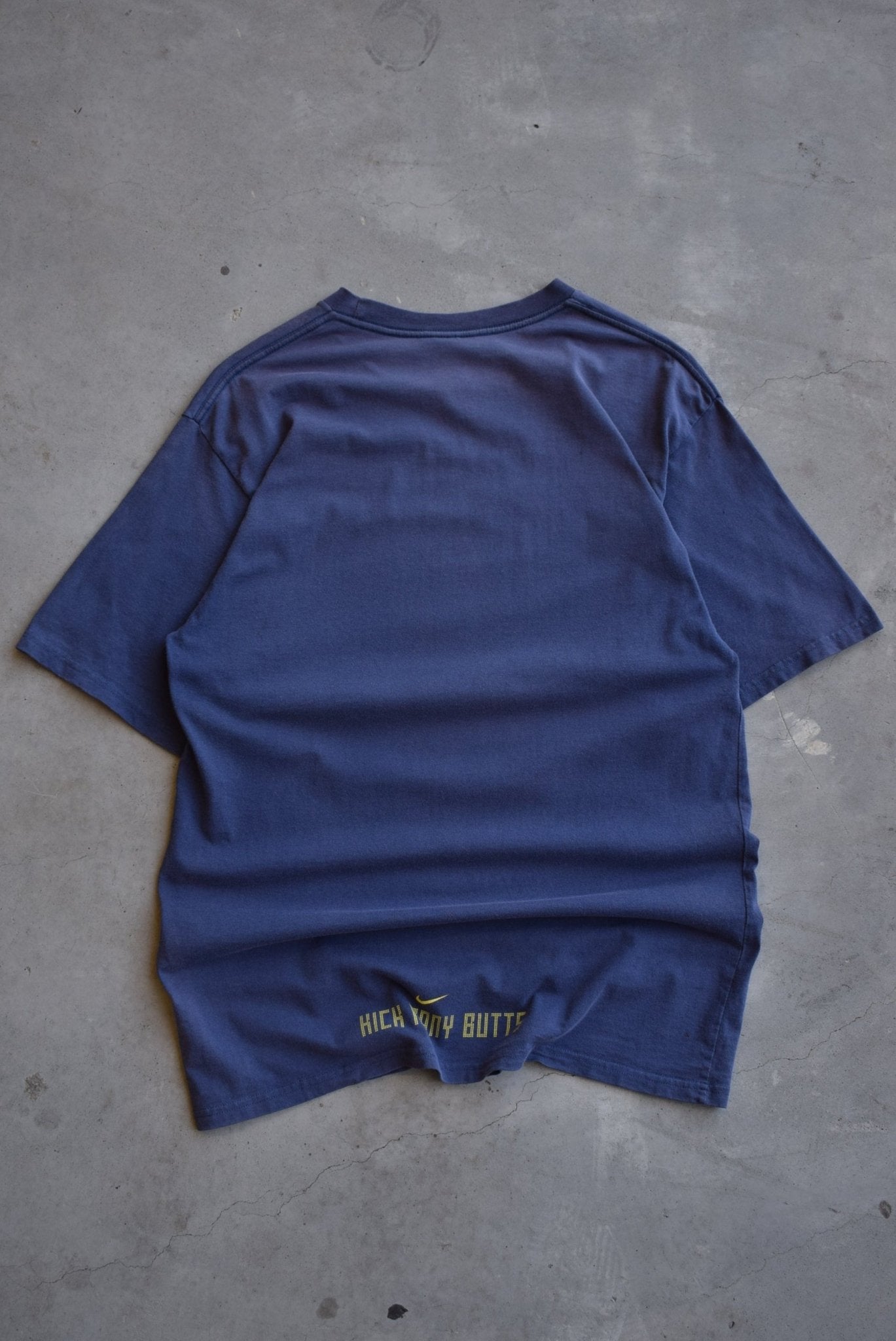 Nike Robot Navy Graphic Tee — 2000s (M/L) - Retrospective Store