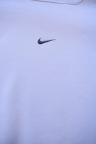 Nike Shox White Embroidered Swoosh Crewneck — 2000s (XL) - Retrospective Store