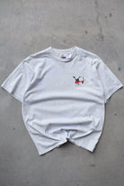 Nike Soccer Grey Graphic Tee — 1990s (M/L) - Retrospective Store