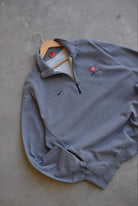 Nike Softball Embroidered Quarter Zip — 2000s (L/XL) - Retrospective Store