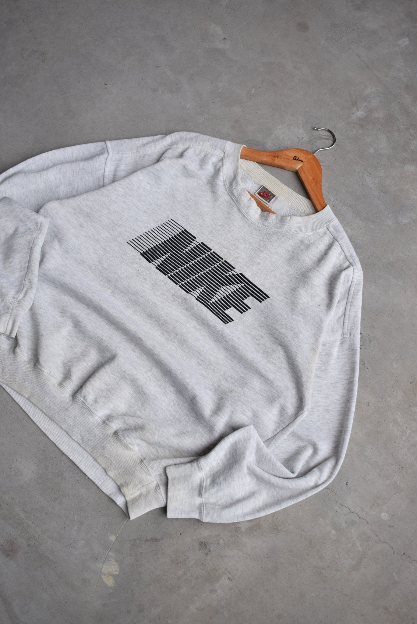 Nike Spellout Embroidered Crewneck — 1990s (S) - Retrospective Store
