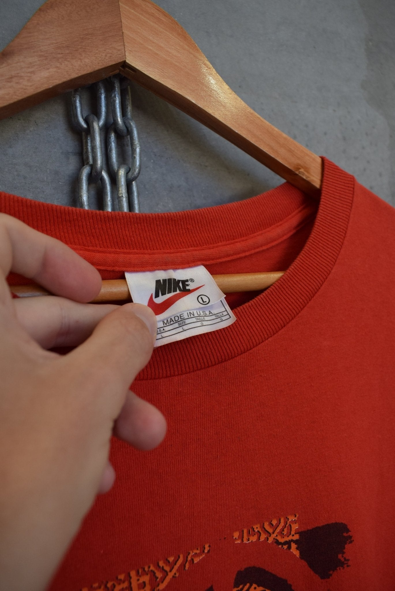 Nike Spellout Tee — 1990s (L) - Retrospective Store