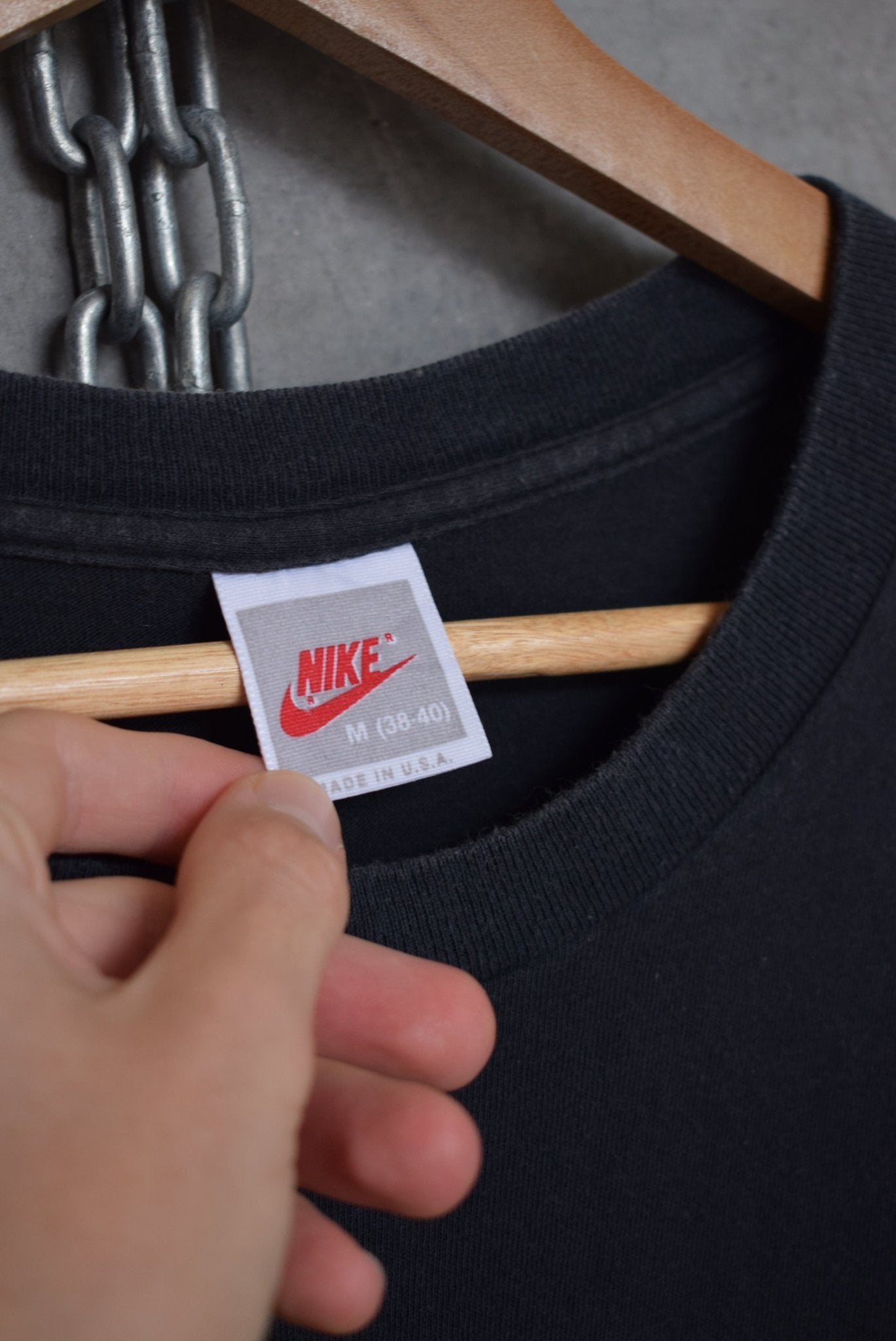 Nike Spellout Tee — 1990s (M) - Retrospective Store