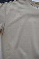 Nike Tan & Black Embroidered Spellout Crewneck — 1990s (L) - Retrospective Store