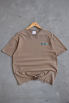 Nike Tan Embroidered Spellout Tee — 1990s (M/L) - Retrospective Store
