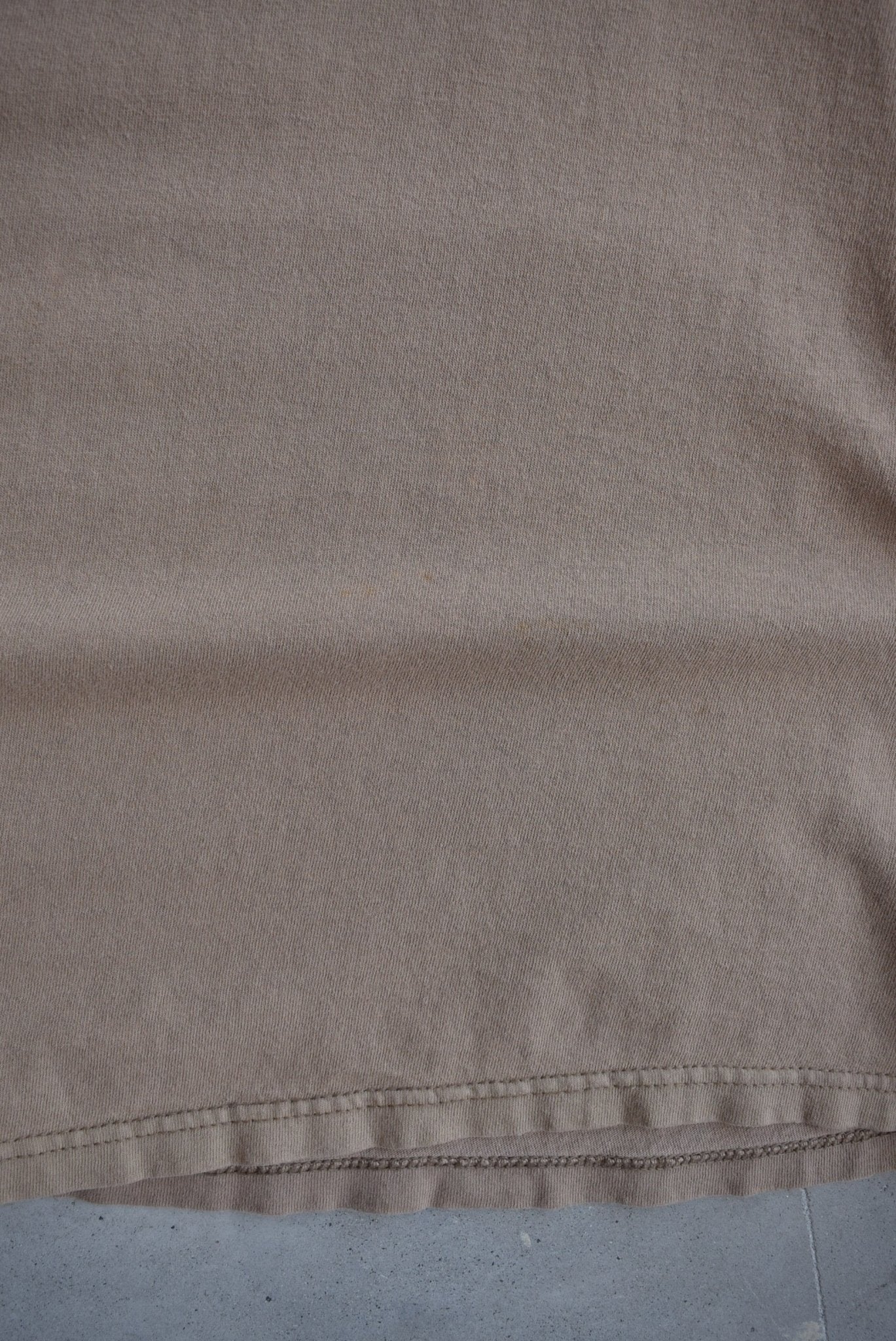 Nike Tan Embroidered Spellout Tee — 1990s (M/L) - Retrospective Store
