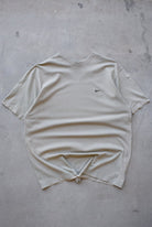 Nike Tan Embroidered Swoosh Tee — 2000s (L/XL) - Retrospective Store