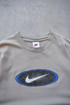 Nike Tan Swoosh Tee — 1990s (M) - Retrospective Store
