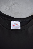 Nike Tennis Black Graphic Tee — 1990s (XXL) - Retrospective Store