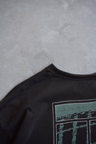 Nike Tennis Black Graphic Tee — 1990s (XXL) - Retrospective Store
