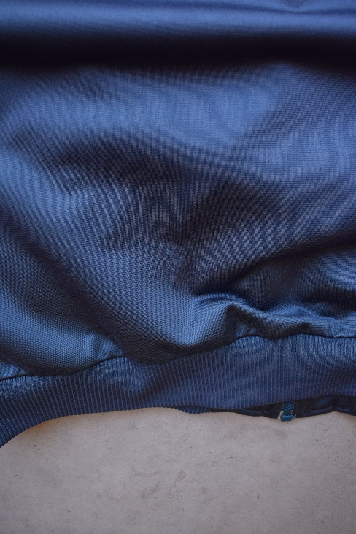 Nike U.S.A Navy Embroidered Spellout Jacket — 1990s (L) - Retrospective Store