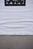 Nike White Graphic Tee — 1990s (M) - Retrospective Store